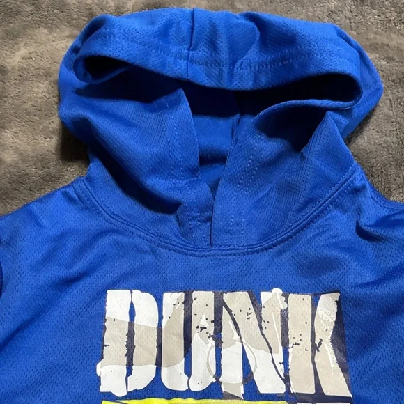 Healthtex Blue Basketball Hoodie great for the basketball lover - Picture 2 of 5